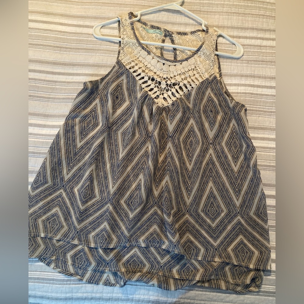 Maurices lace tank top
